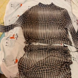 Forever 21 skirt set